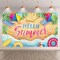 Hello Summer Backdrop Summer Hawaiian Beach Ocean Photography Background Tropical Sea Coastal Banner Party Decorations Photo Booth Props